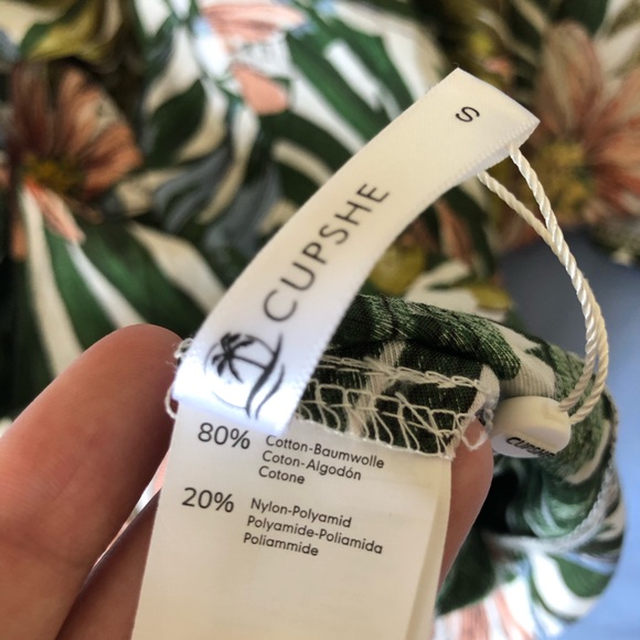 Cupshe Tropical Wrap Style Skirt Women's Size Small NWT - Picture 2 of 5